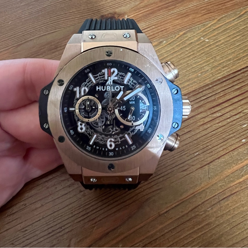 Men Hublot watch